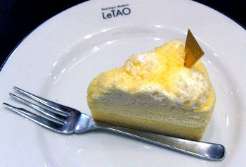 ルタオのケーキセットA