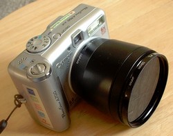 Canon PowerShot A700PLフィルター付き