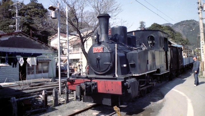 大井川鐵道の国鉄1275形蒸気機関車
